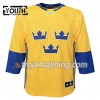 Sverige tröja Blank World Cup i ishockey 2016 Gul Premier - NHL Tröjor Barn Sverige tröja Blank World Cup i ishockey 2016 Gul Premier - NHL Tröjor Barn